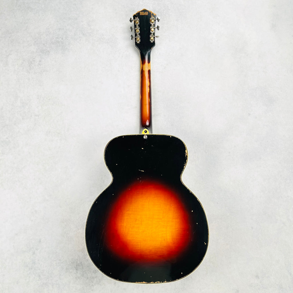 Kay Baxendale Conversion K27 Jumbo Acoustic Guitar 1950s - Sunburst - 12