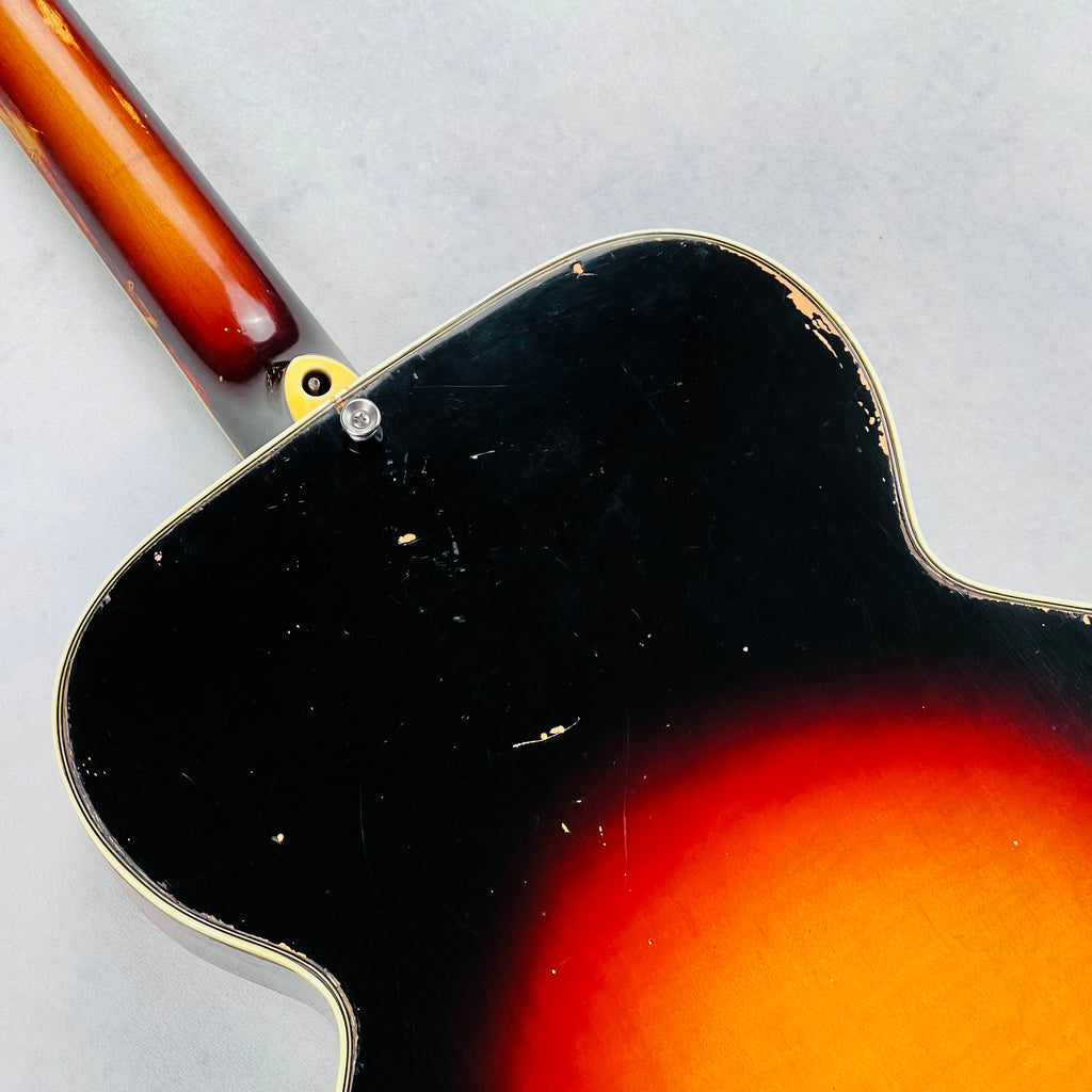 Kay Baxendale Conversion K27 Jumbo Acoustic Guitar 1950s - Sunburst - 14