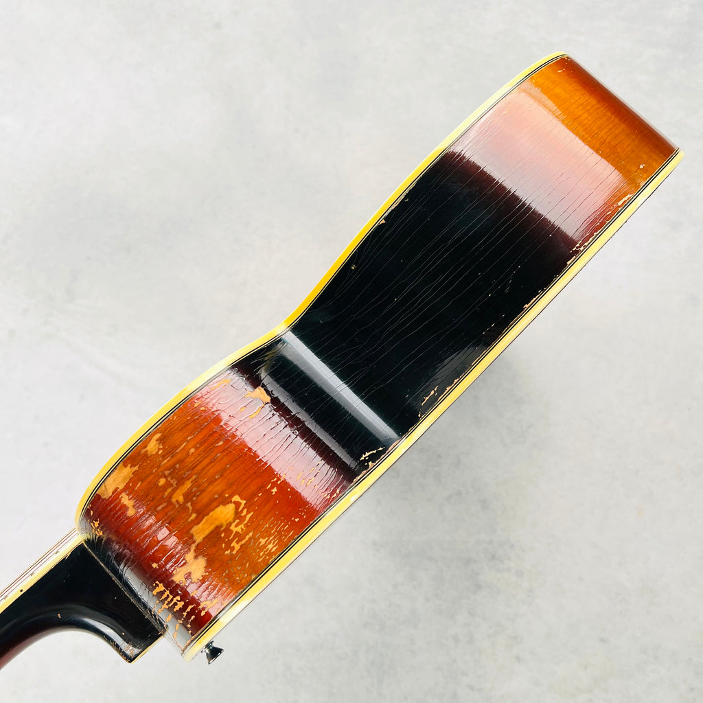 Kay Baxendale Conversion K27 Jumbo Acoustic Guitar 1950s - Sunburst - 17