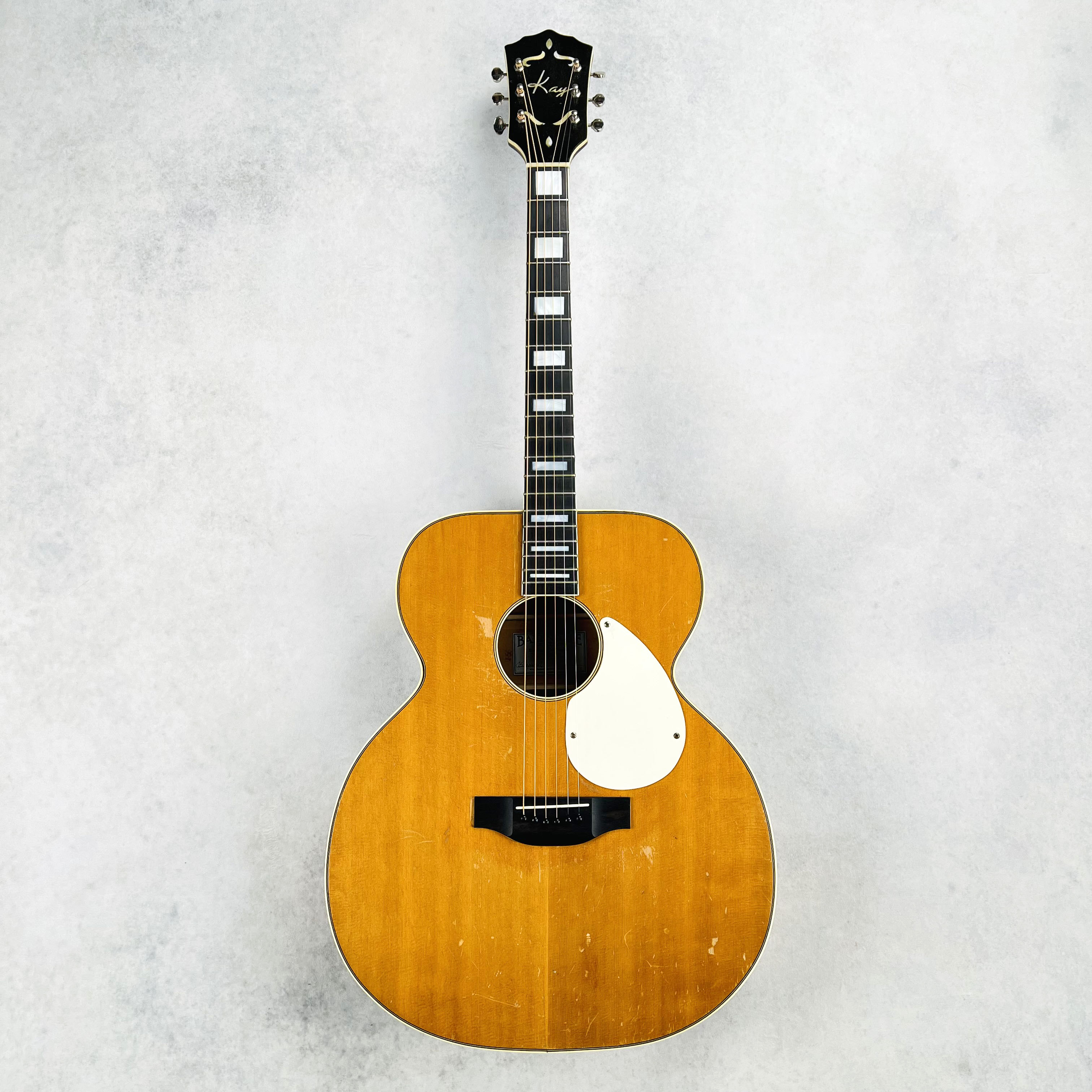 1950s Kay K27 Jumbo Acoustic Guitar - Baxendale Conversion