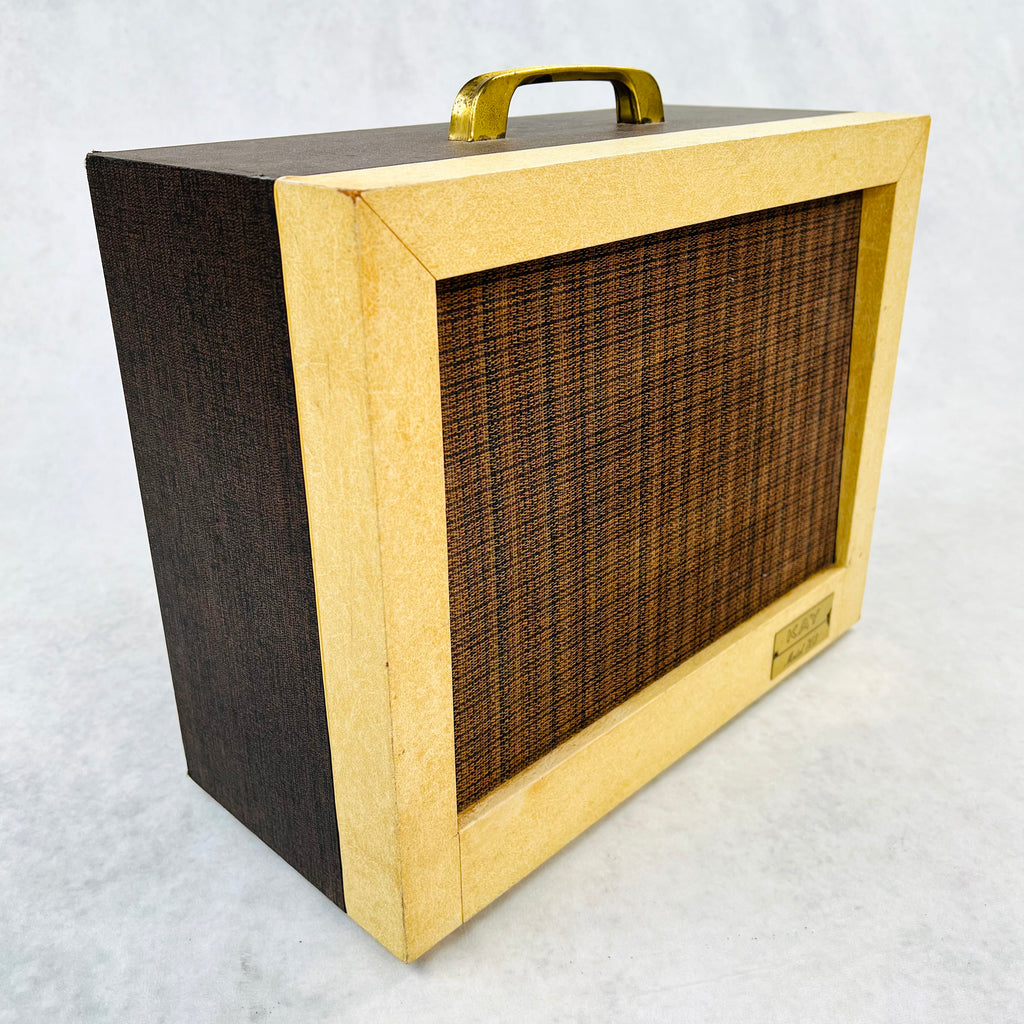 Kay Model 703 1x8" Combo Amplifier 1962 - Cream & Brown - 5