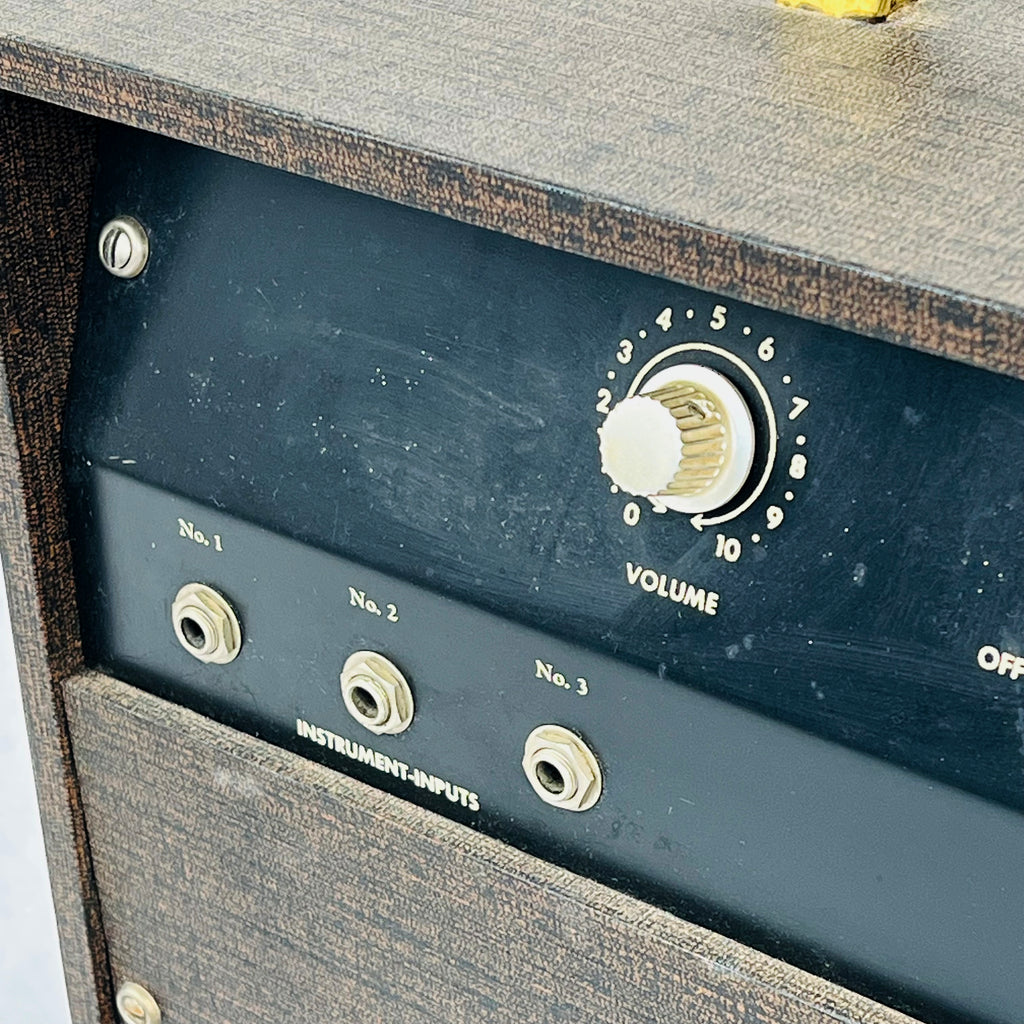 Kay Model 703 1x8" Combo Amplifier 1962 - Cream & Brown - 8