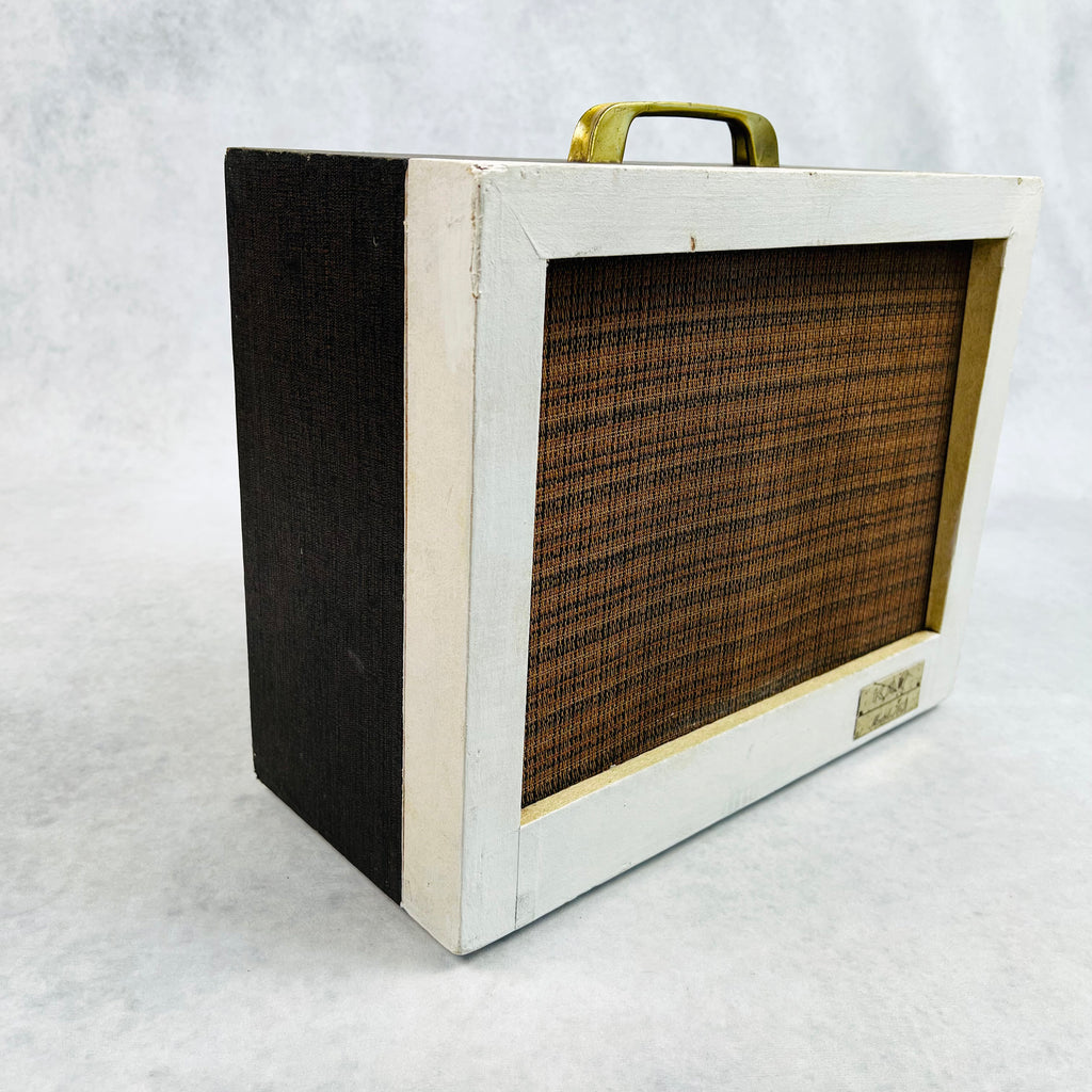 Kay Model 703 1x8" Combo Amplifier 1962 - White & Brown - 4