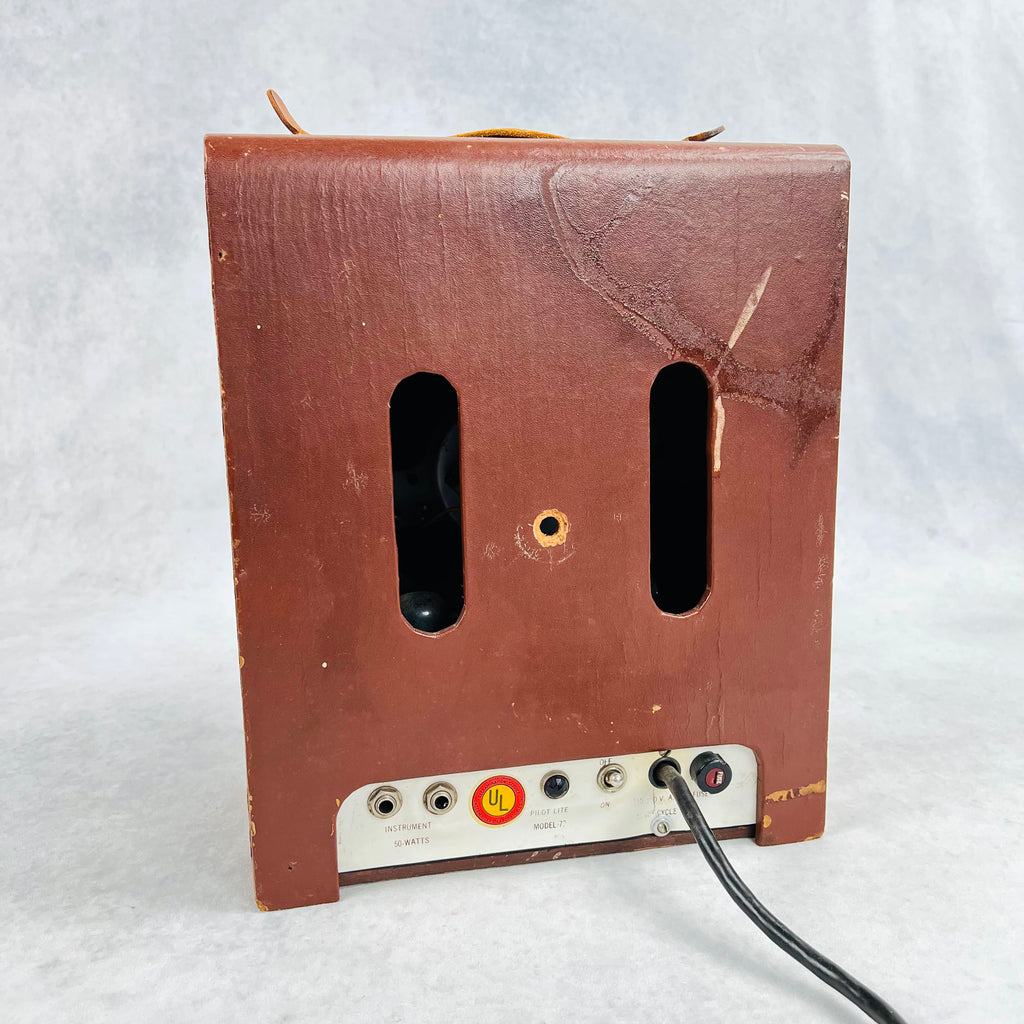 Kay Model 77 1x8" Combo Amplifier 1948 - Brown - 7