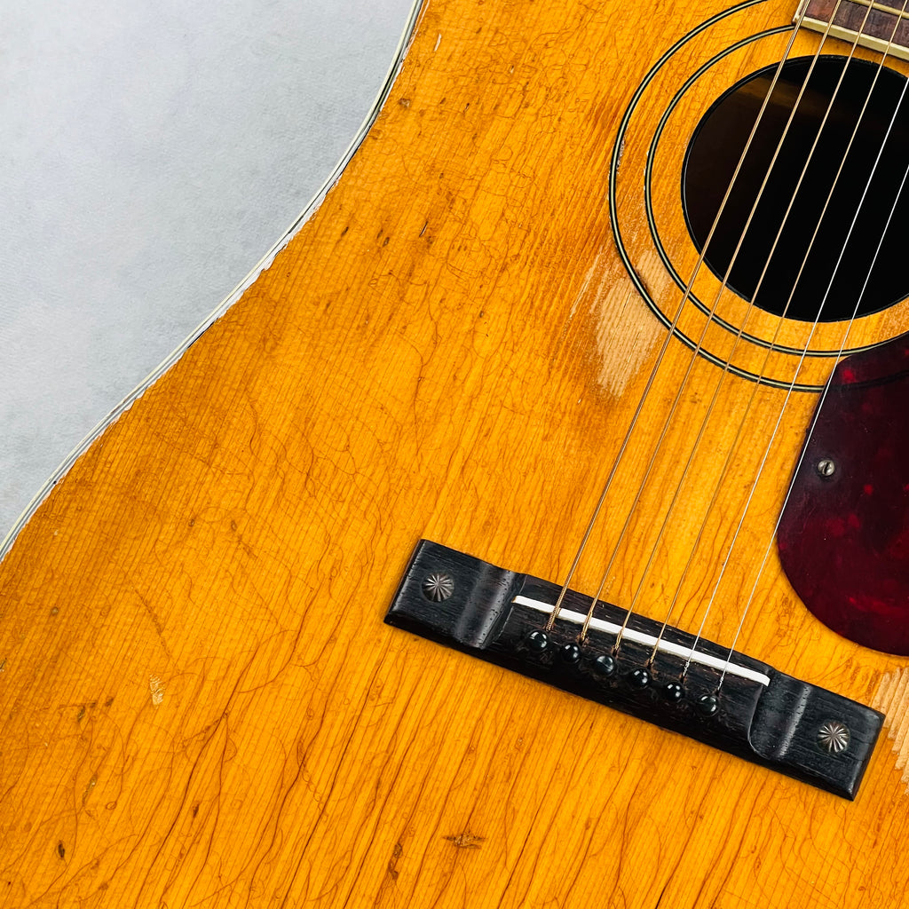 Kay Old Kraftsman K6100 Dreadnought 1960s - Natural - 4