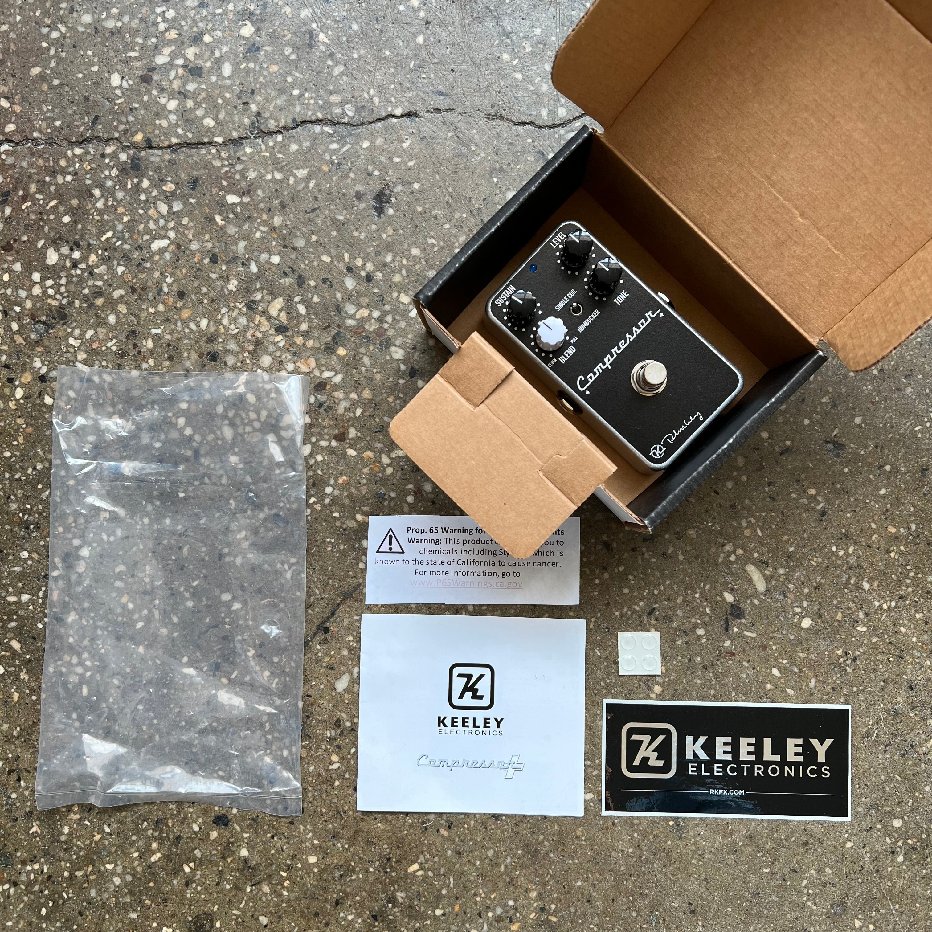 Keeley Compressor Plus Effects Pedal - Black | Tone Wolf