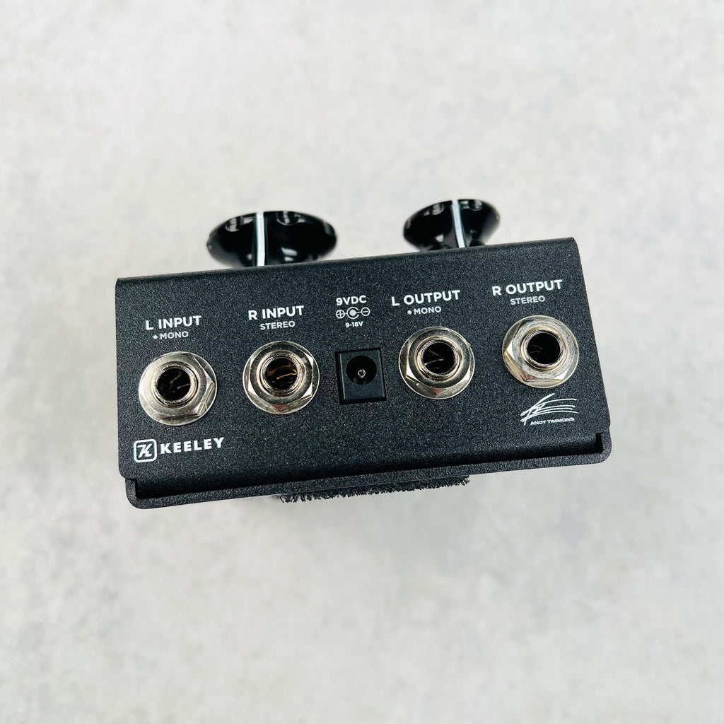 Keeley Halo Core Andy Timmons Signature Delay Pedal - Black - 6