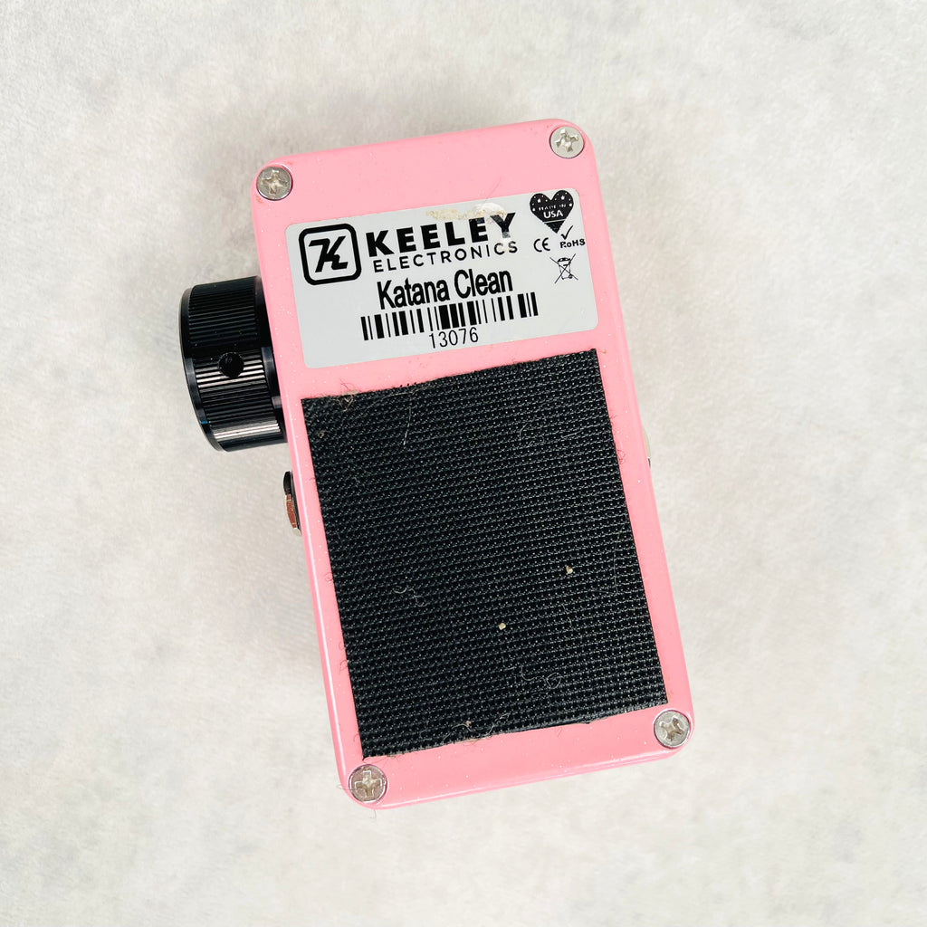 Keeley Katana Clean Boost V2 Limited Edition Pedal 2010s - Pink - 5