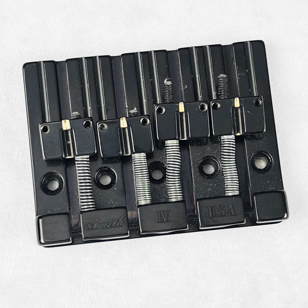 Ken Smith 4-String Bass Bridge - Black - 1