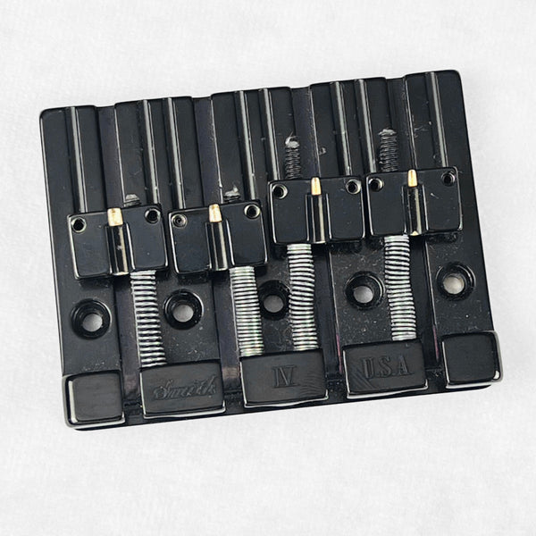 Ken Smith 4-String Bass Bridge - Black - 1