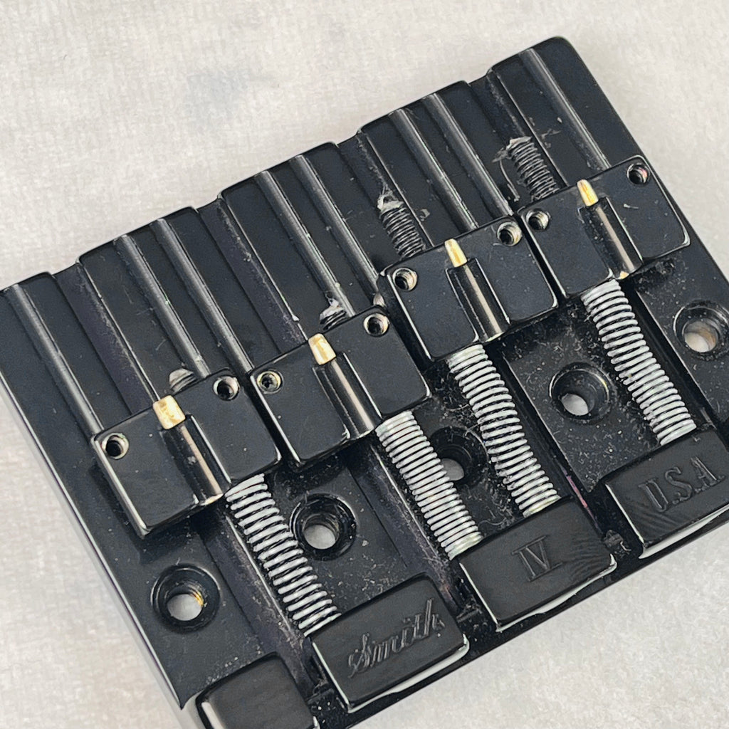 Ken Smith 4-String Bass Bridge - Black - 3