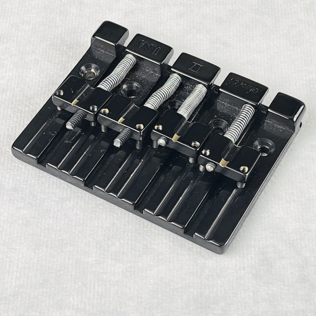 Ken Smith 4-String Bass Bridge - Black - 5