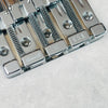 Ken Smith 4-String Bass Bridge - Chrome - 2