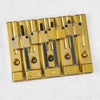 Ken Smith 4-String Bass Bridge - Gold - 1