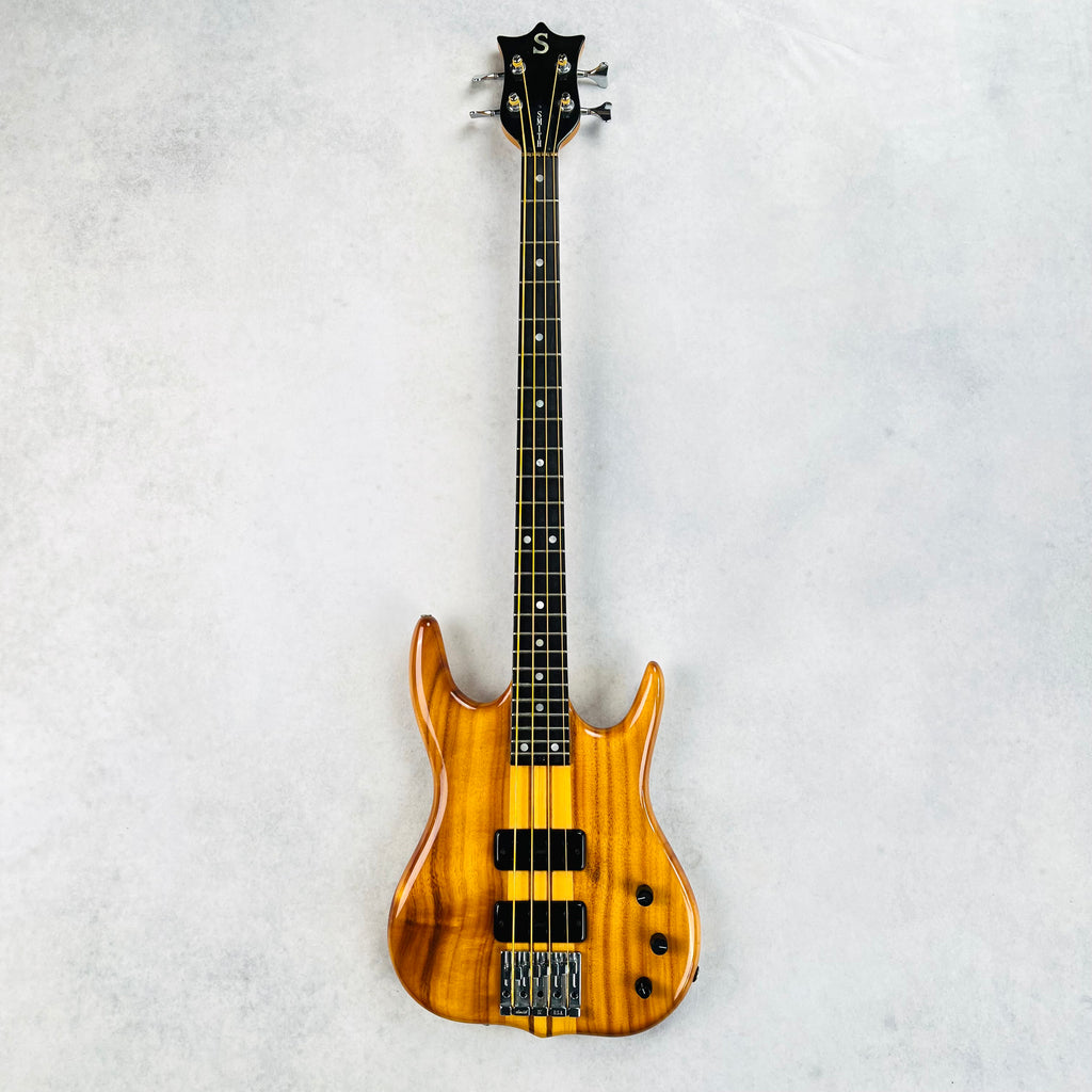 Ken Smith BT-4 Koa 4-String Bass 1990 - Natural - 2