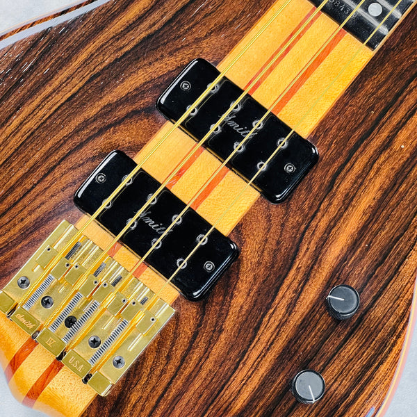 Ken Smith BT-4 Walnut 4-String Bass 1988 - Natural - 7