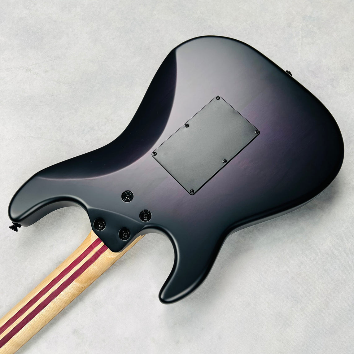 Kiesel Delos 6 with Floyd Rose 2024 - Trans Purple Black Burst