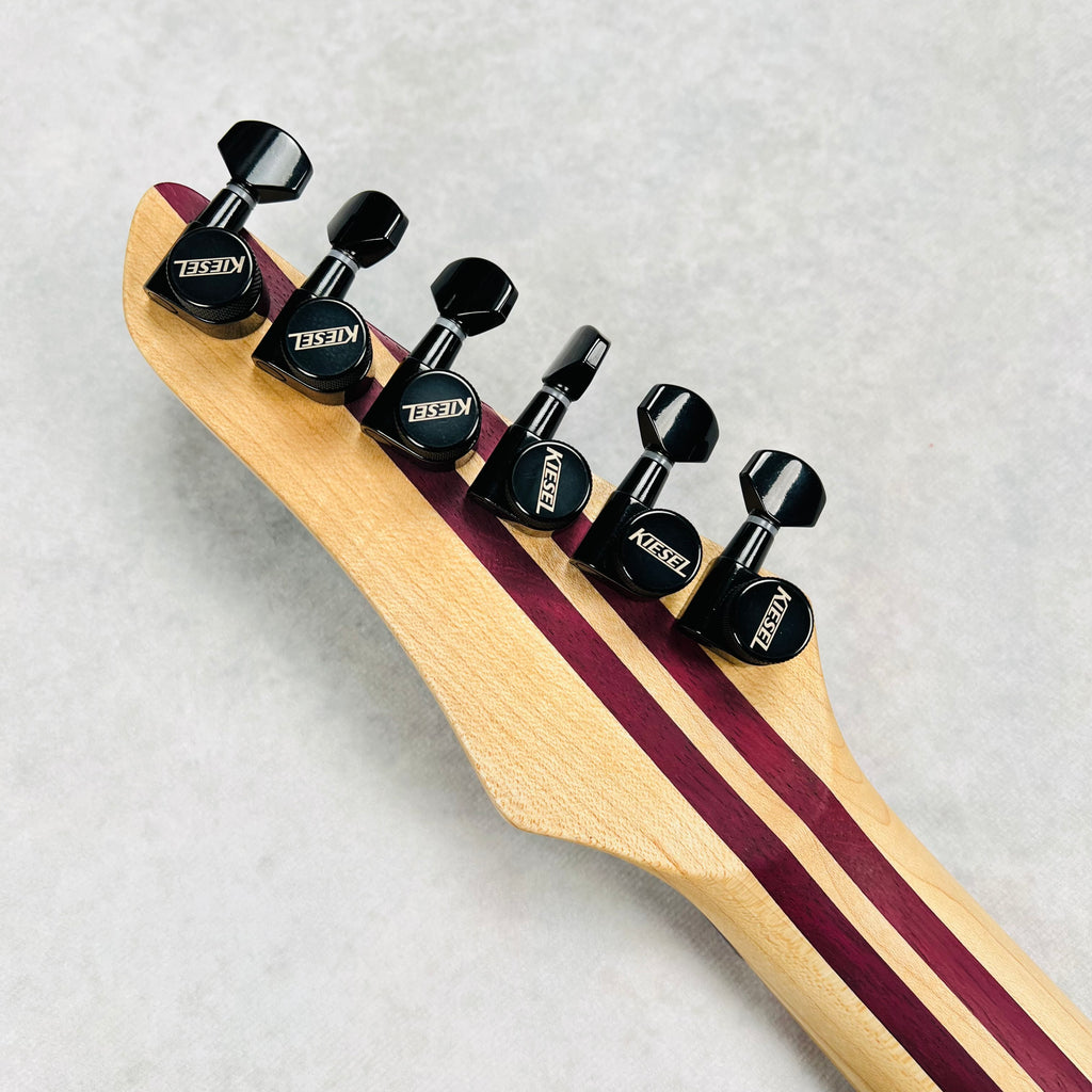 Kiesel Delos 6 with Floyd Trans Purple Black Burst Satin - 18
