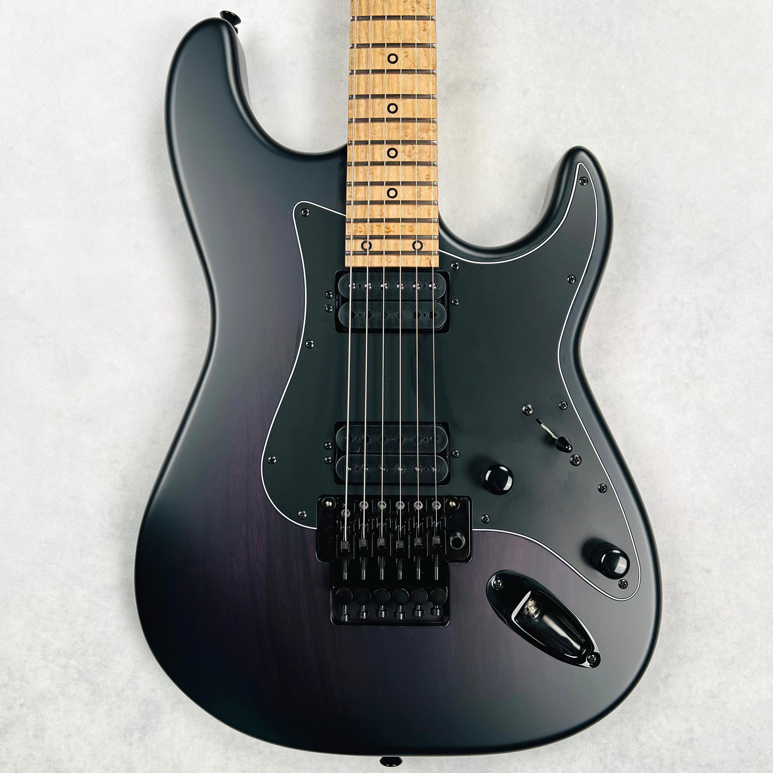 Kiesel Delos 6 with Floyd Rose 2024 - Trans Purple Black Burst