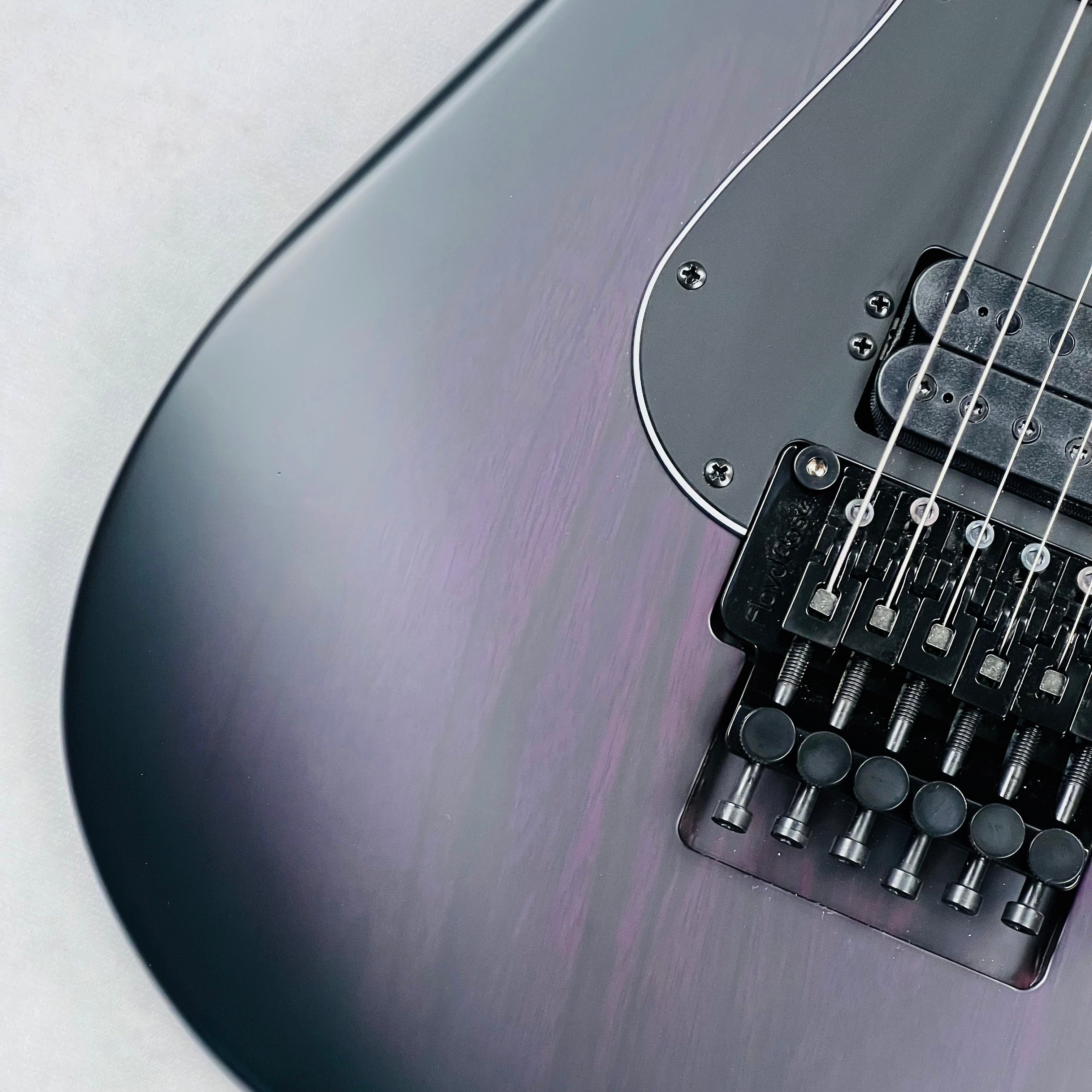 Kiesel Delos 6 with Floyd Rose 2024 - Trans Purple Black Burst