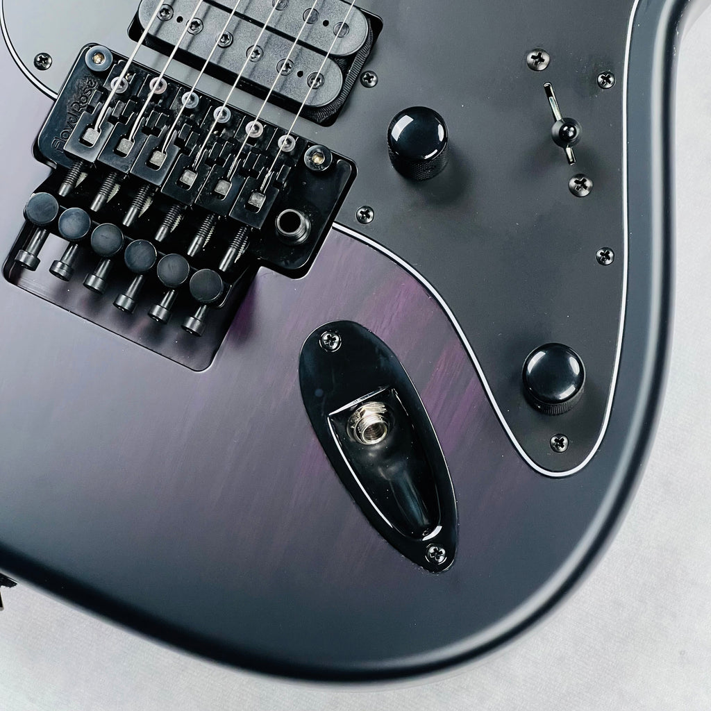 Kiesel Delos 6 with Floyd Trans Purple Black Burst Satin - 6