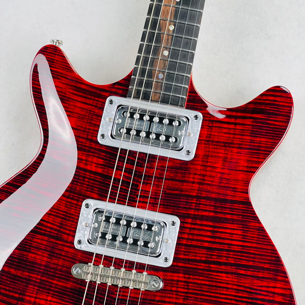 Kiesel Frank Gambale 1 Signature TV Jones Pickups 2020s - Deep Wine - 3
