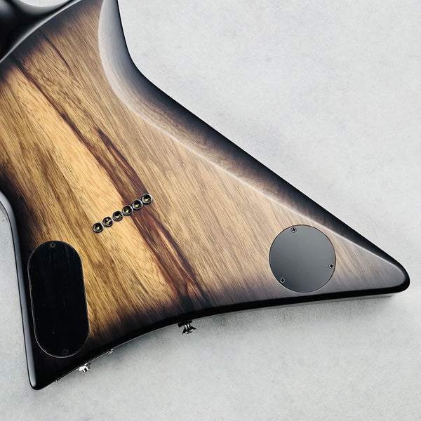 Kiesel Hyperdrive 6 Fixed 24 Fret Black Limba 2023 - Transparent Blackburst - 11