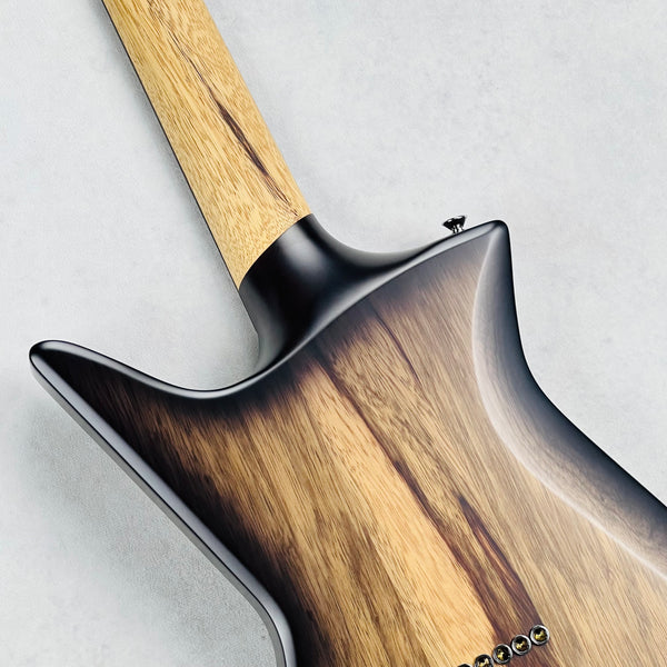 Kiesel Hyperdrive 6 Fixed 24 Fret Black Limba 2023 - Transparent Blackburst - 12