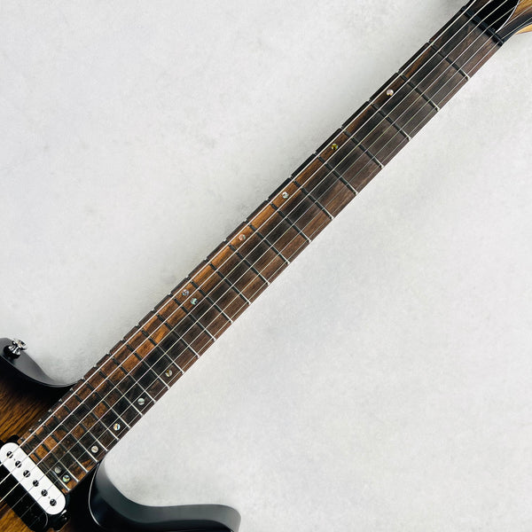 Kiesel Hyperdrive 6 Fixed 24 Fret Black Limba 2023 - Transparent Blackburst - 7