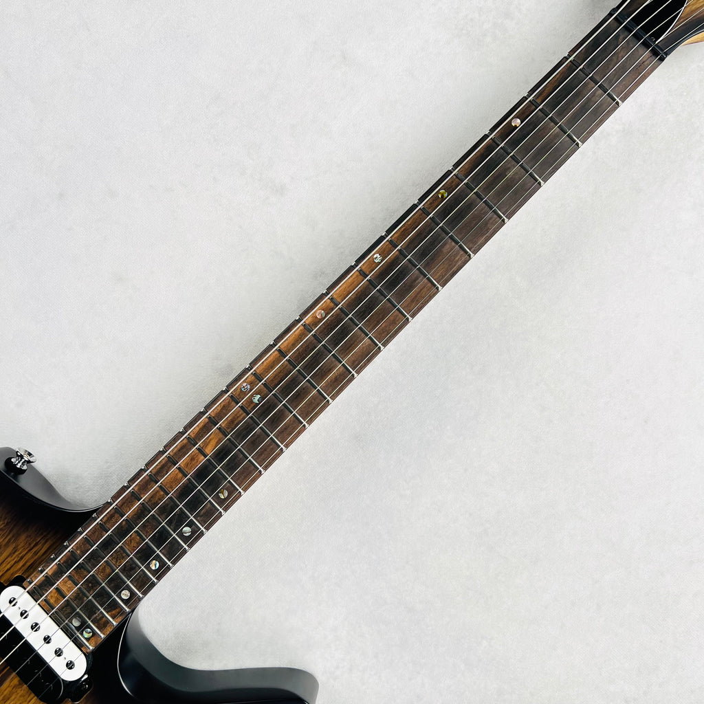 Kiesel Hyperdrive 6 Fixed 24 Fret Black Limba 2023 - Transparent Blackburst - 7