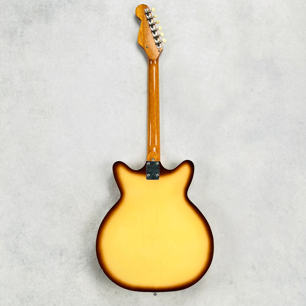 Kingston Coronado Style Hollow Body Guitar 1960s - Antigua - 11