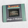 Kluson KVB-N Vintage Hardtail Bridge For Fender Stratocaster - Nickel - 1