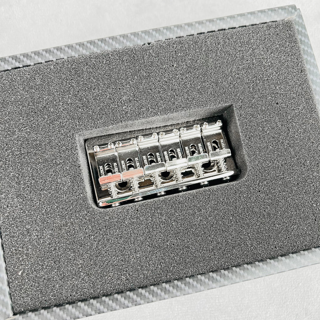 Kluson KVB-N Vintage Hardtail Bridge For Fender Stratocaster - Nickel - 3