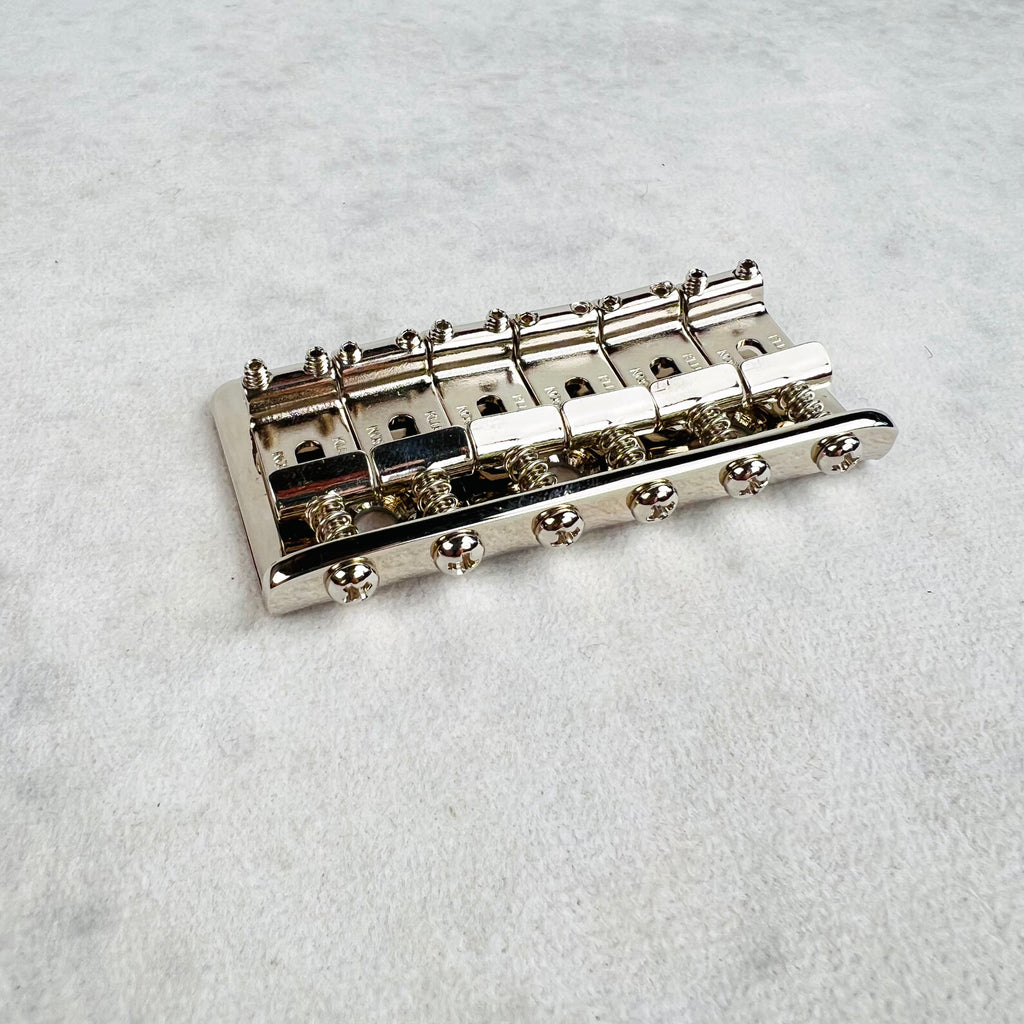 Kluson KVB-N Vintage Hardtail Bridge For Fender Stratocaster - Nickel - 7