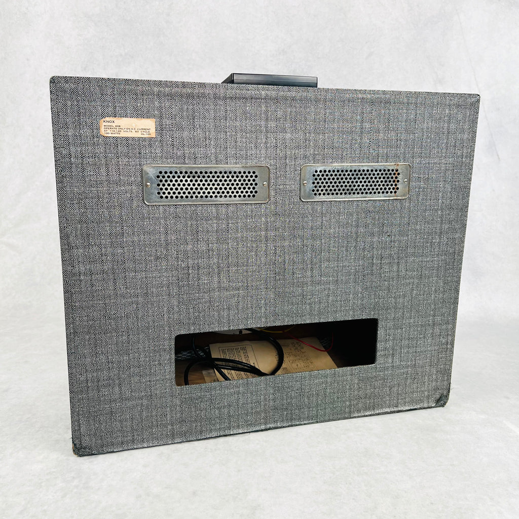 Knox Model 606 1x12" Combo Amplifier 1966 - Black - 10