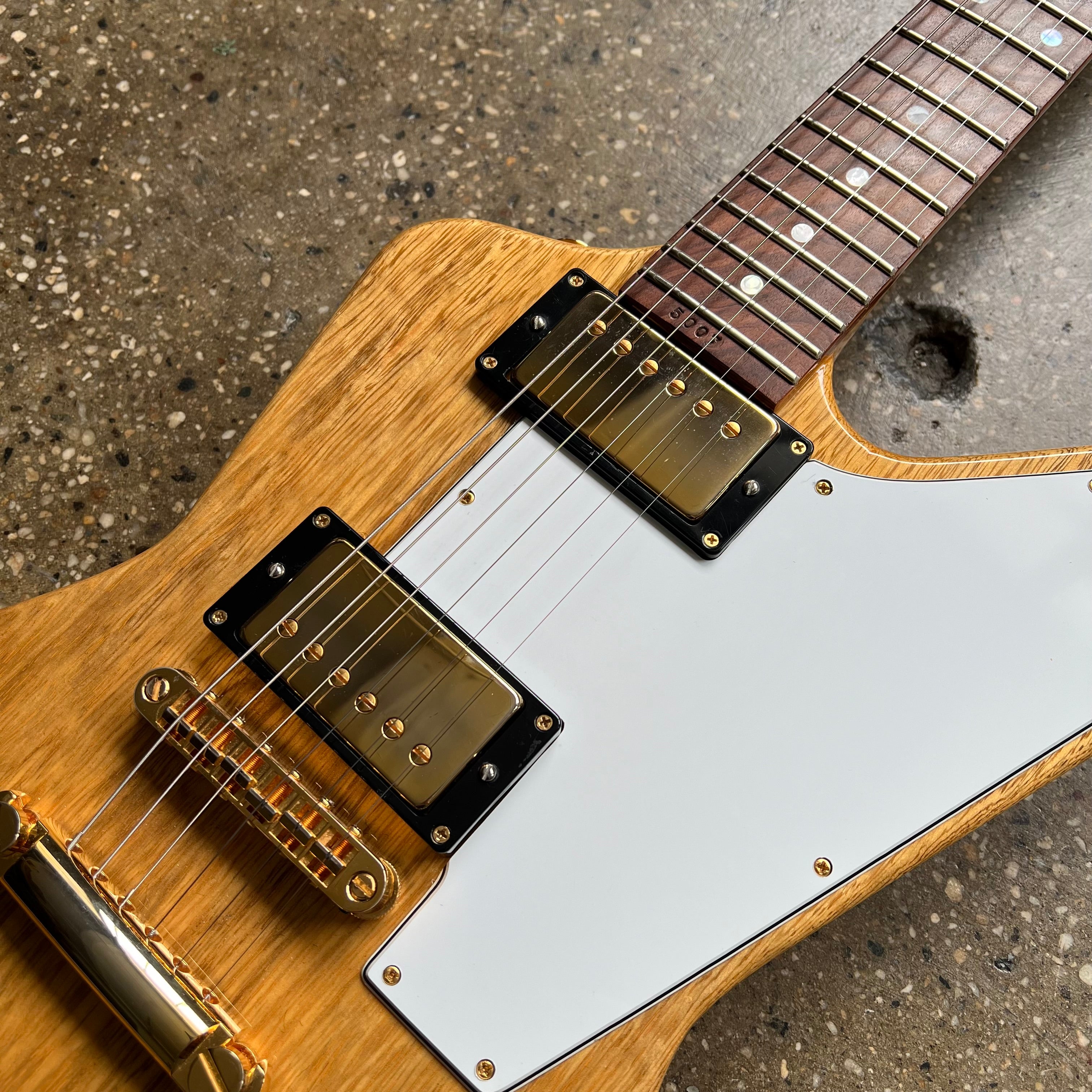 Kurt Wilson Korina Explorer Electric Guitar - Natural | Tone Wolf