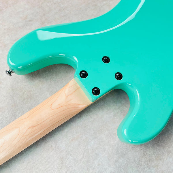 Lakland Skyline Series 44-64 Custom PJ - Seafoam Green with Matching Headstock