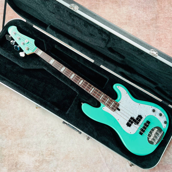 Lakland Skyline Series 44-64 Custom PJ - Seafoam Green with Matching Headstock
