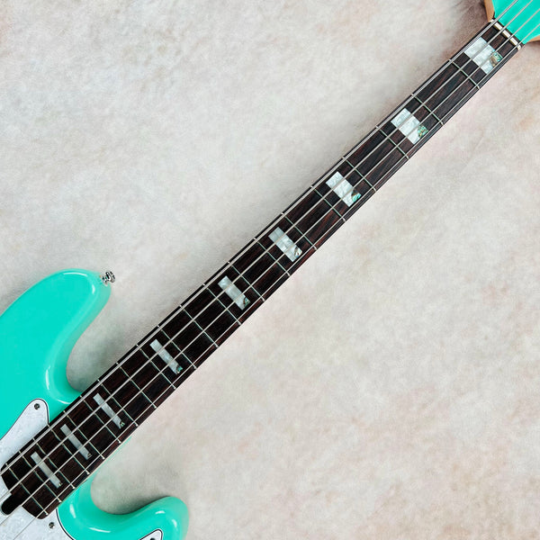 Lakland Skyline Series 44-64 Custom PJ - Seafoam Green with Matching Headstock