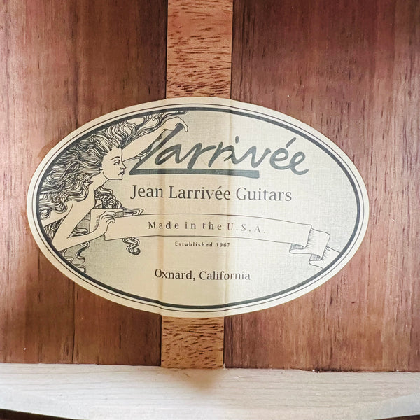 Larrivee 00-40 Koa Limited Acoustic Guitar - Natural - 7