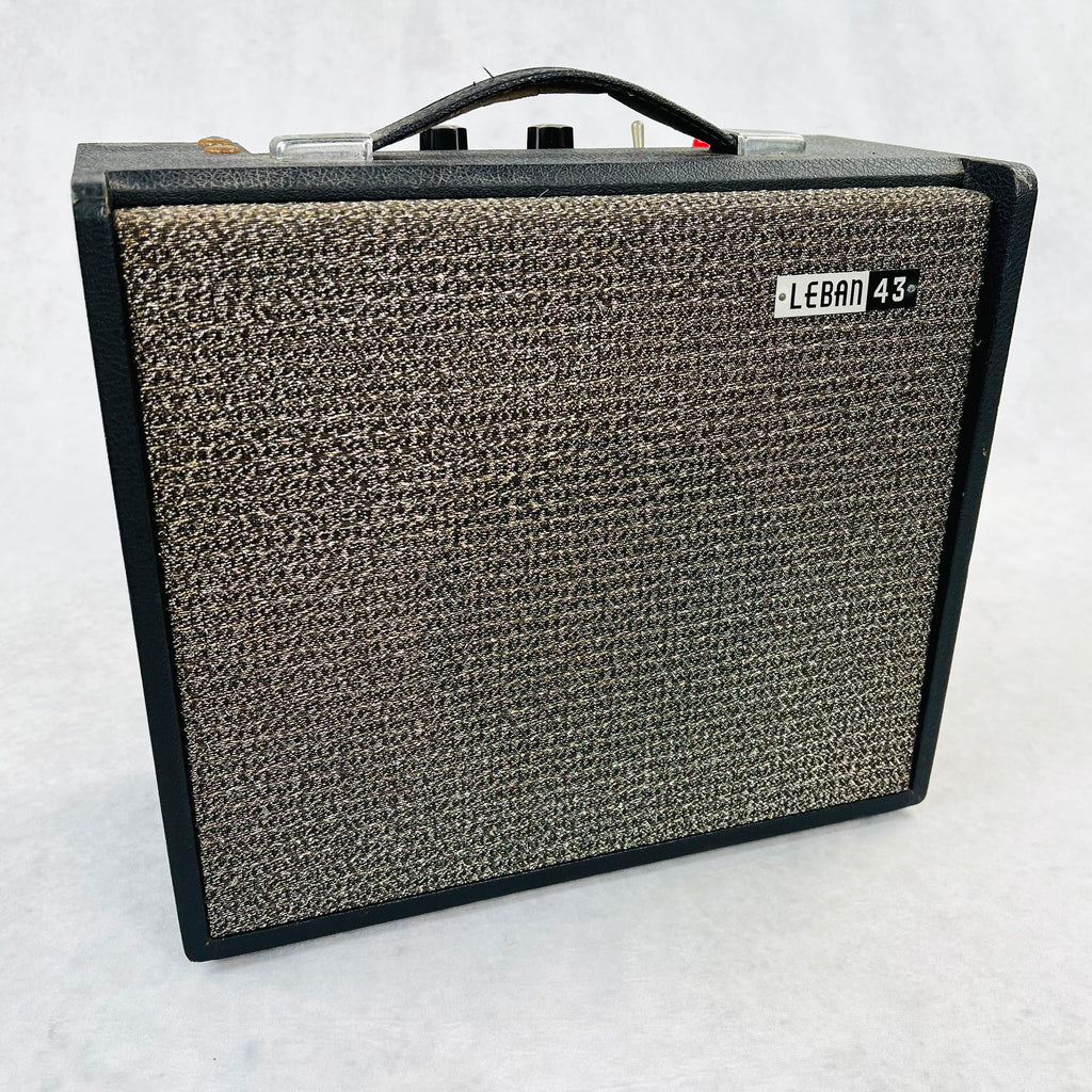 Leban Model 43 1x6" Combo Amplifier 1960s - Black - 16