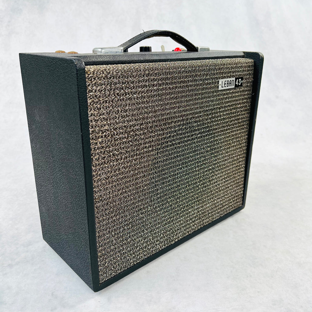 Leban Model 43 1x6" Combo Amplifier 1960s - Black - 5