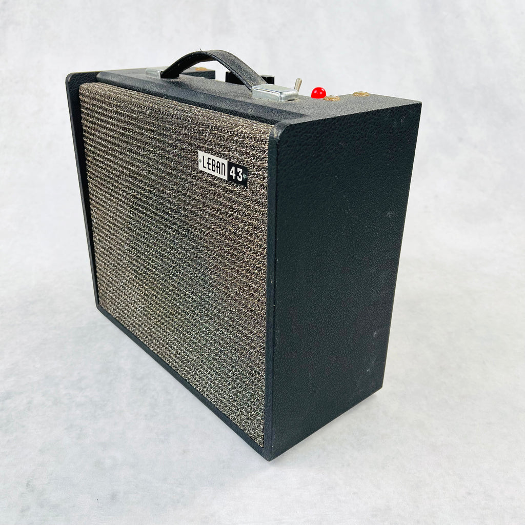 Leban Model 43 1x6" Combo Amplifier 1960s - Black - 6