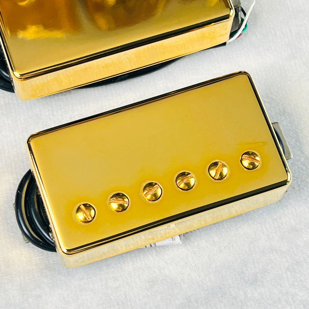 Lindy Fralin High Output Humbucker Pickup Set - Gold - 3