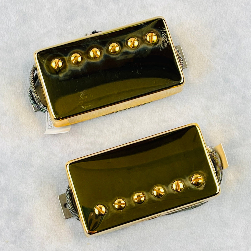 Lindy Fralin High Output Humbucker Set - Gold - 1