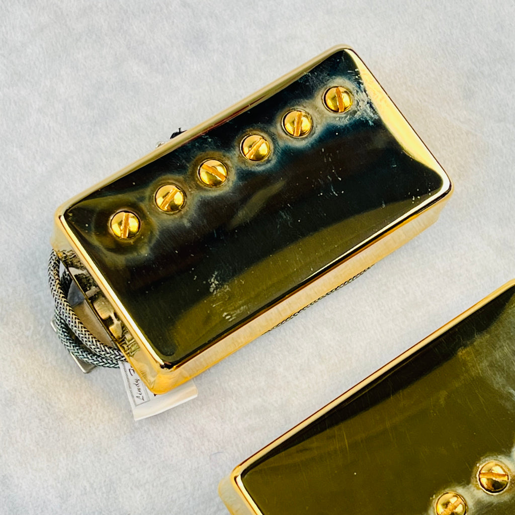Lindy Fralin High Output Humbucker Set - Gold - 3