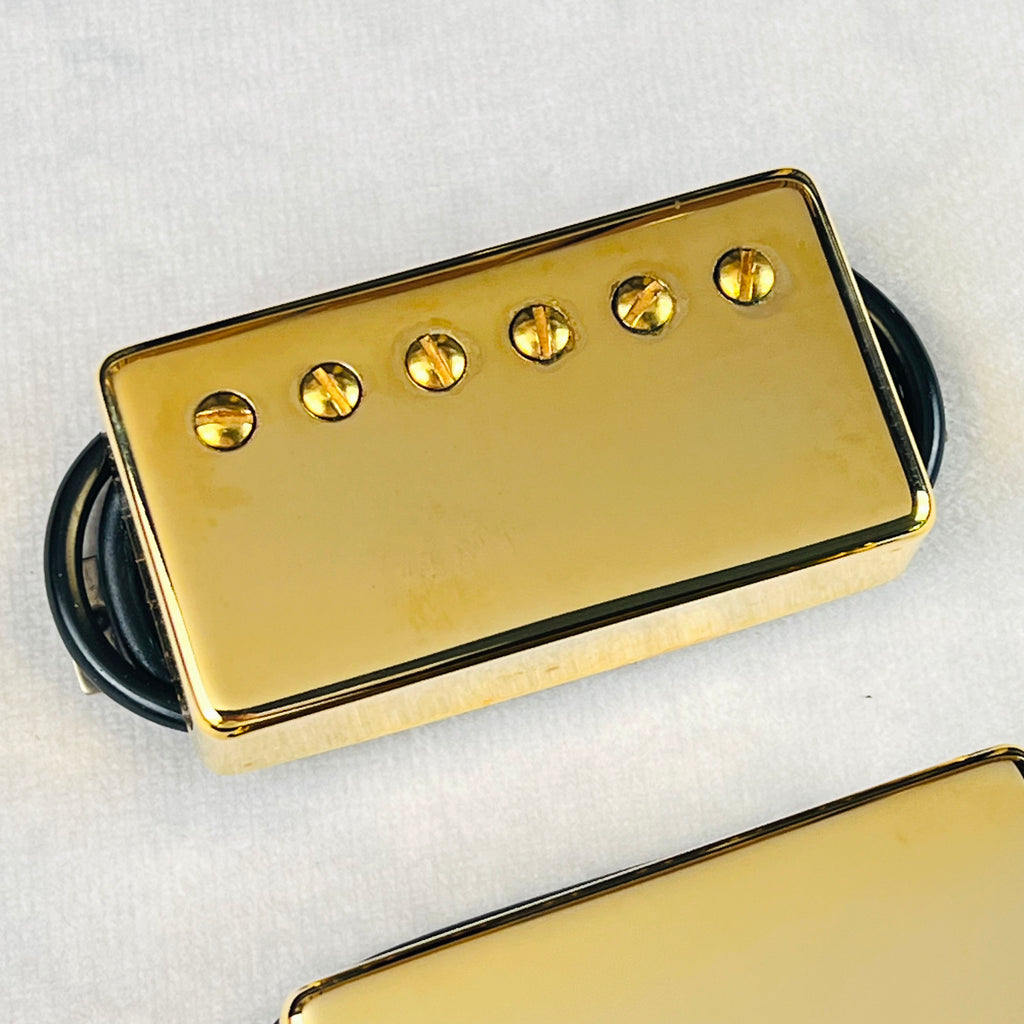 Lindy Fralin Pure PAF Humbucker Pickup Set - Gold - 2