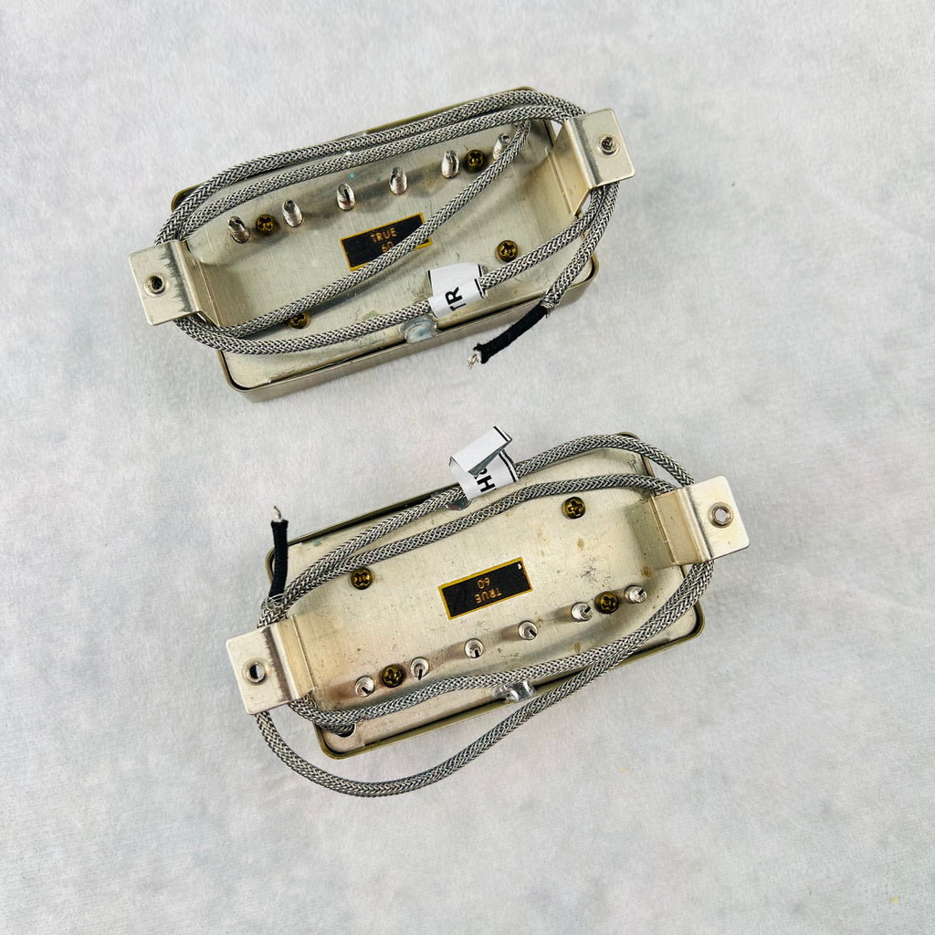 Lindy Fralin RS Guitarworks True 60 Humbucker Pickup Set - Aged Nickel - 2