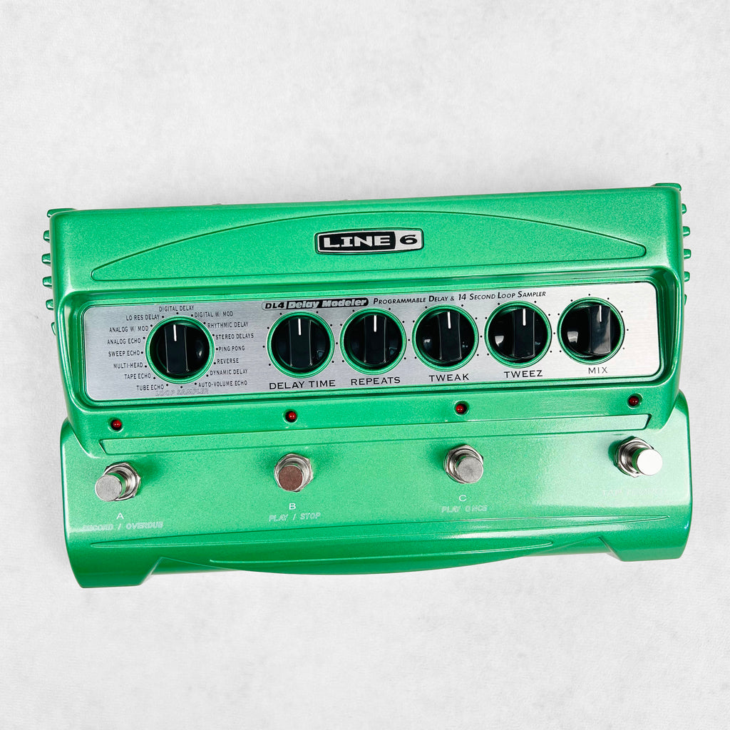 Line 6 DL4 Delay Modeler Pedal 2000s - Green - 1