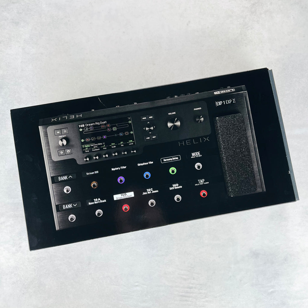 Line 6 Helix Guitar Multi-Effects Floor Processor 2023 - Black - 13